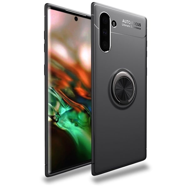 Ringo Samsung Galaxy Note 10 cover - Helt sort Black