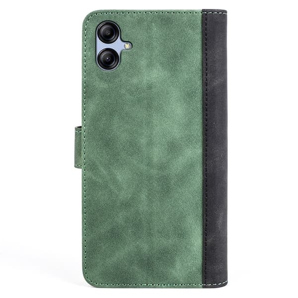 Tofarget lærdeksel for Samsung Galaxy A04e - Grønn Green