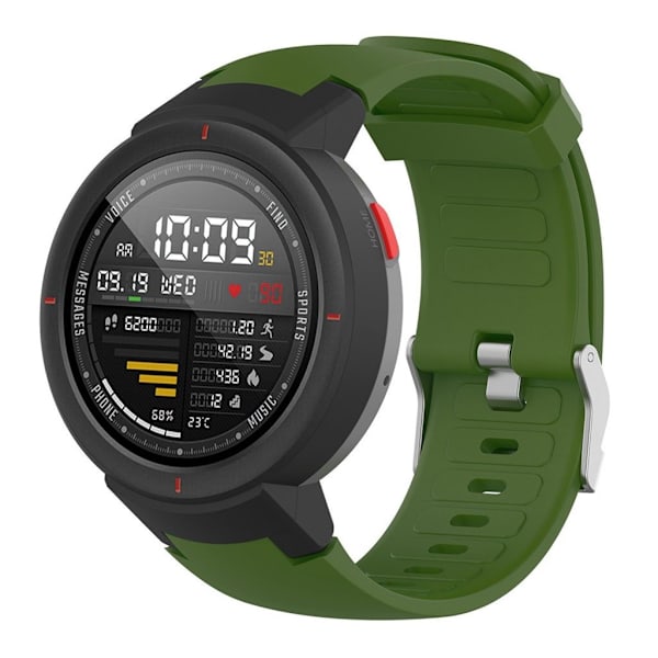 Amazfit Verge 3 urrem i rustfrit stål - grøn Green