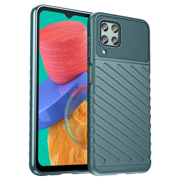 Thunder Samsung Galaxy M33 5G deksel - Grønn Green