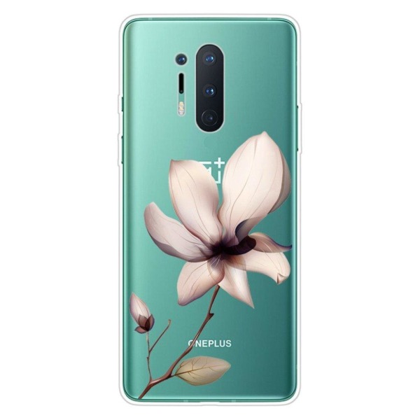 Deco OnePlus 8 Pro Cover - Lotus Silver grey