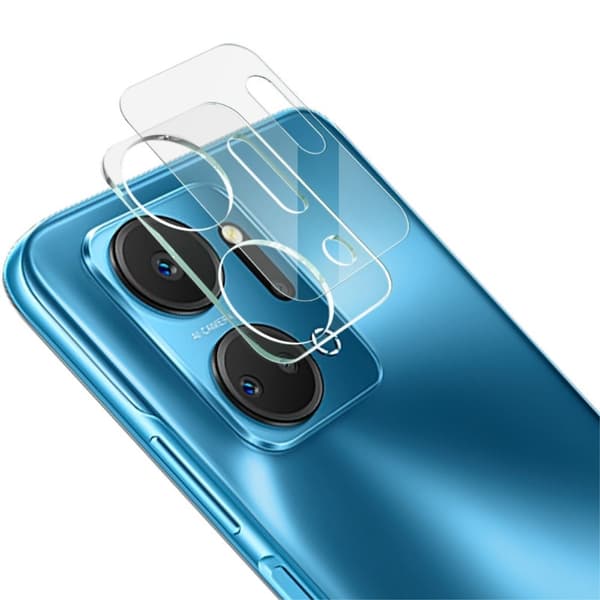 IMAK-kamerabeskyttelse af glas med objektivdæksel af akryl til Honor X7a Transparent