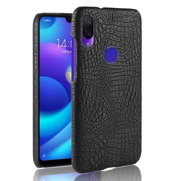Croco Xiaomi Redmi Note 7 / Xiaomi Redmi Note 7S skal - Svart Svart