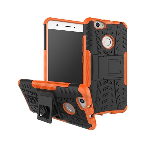 Huawei Nova holdbart hybridcover m. kickstand -  Orange Orange