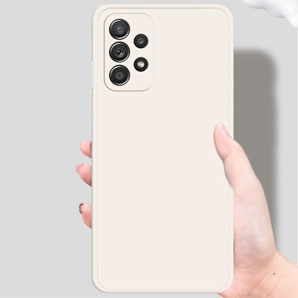Viistetty pudotuksenesto kumipäällysteinen kansi Samsung Galaxy A52s 5G / A52 5G / A52 - Vihreä Green