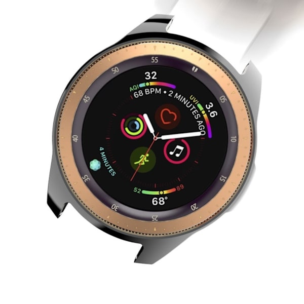 Samsung Galaxy Watch (42mm) belagt deksel  - Grå Silver grey