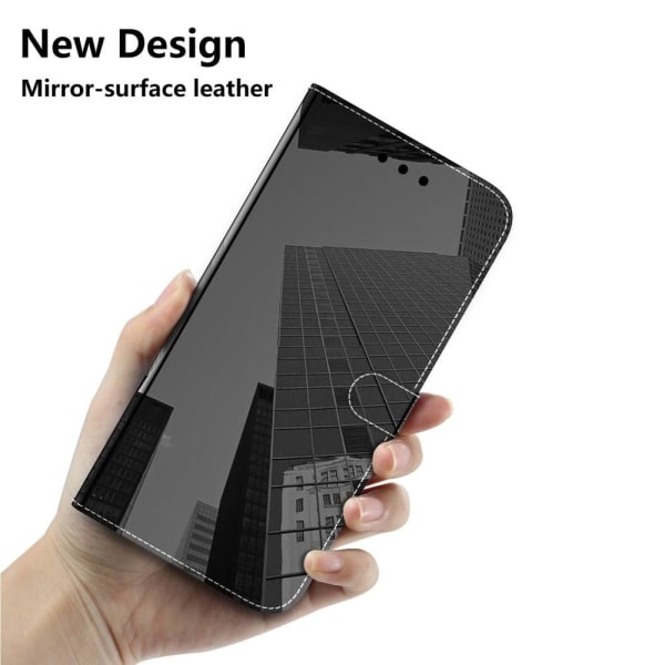 Mirror etui til OnePlus 10R / OnePlus Ace - Sort Black