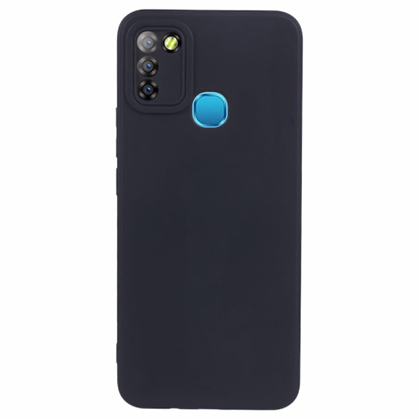 Blødt og mat Infinix Smart 5 cover Black