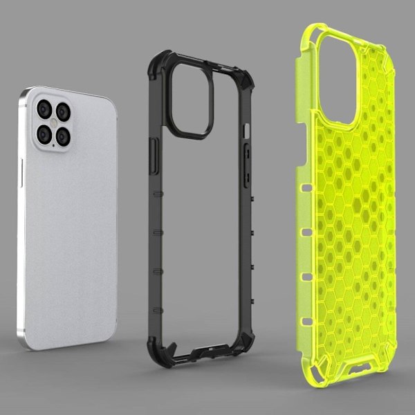 Bofink Honeycomb iPhone 12 Pro Max etui - Grøn Green