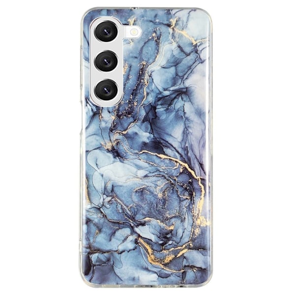 Marmormotiv Samsung Galaxy S23 Plus skal - Grå Silvergrå