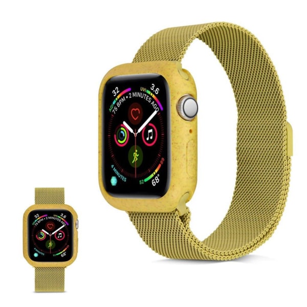 Apple Watch Series 3/2/1 42mm simple durable case - Yellow Yellow