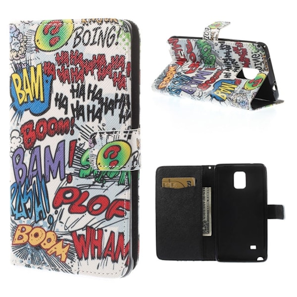 Moberg (Bam Boom) Samsung Galaxy Note 4 Læder Flip Etui Multicolor