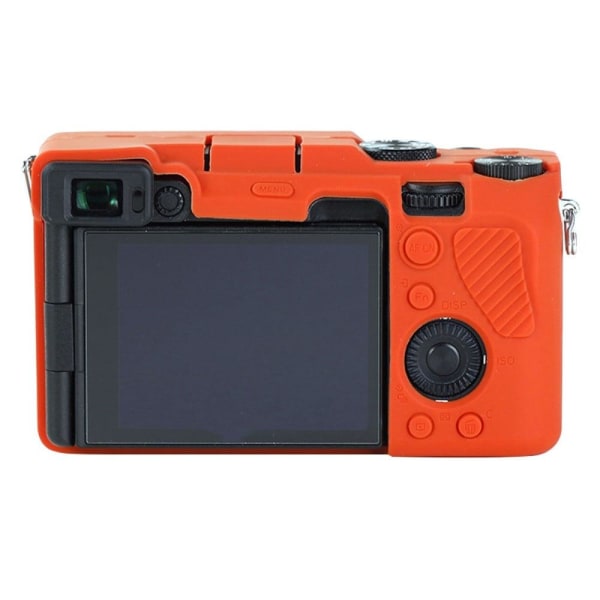 Silikonskydd för Sony A7C - Orange Orange