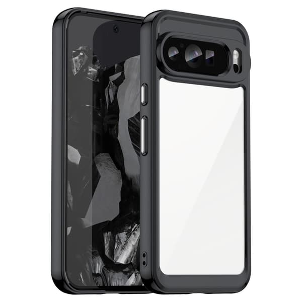 Google Pixel 9 Pro XL smart telefonskal i akryl - Svart Svart