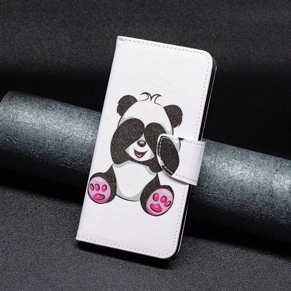 Wonderland Samsung Galaxy A54 Flip Etui - Panda White