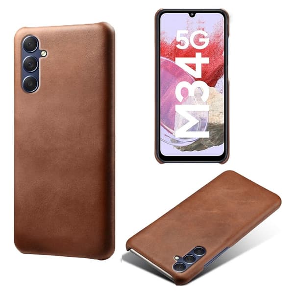 Prestige Suojakotelo Samsung Galaxy M34 5g - Ruskea Brown