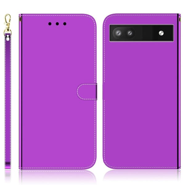 Mirror Google Pixel 6a fodral - Lila Lila