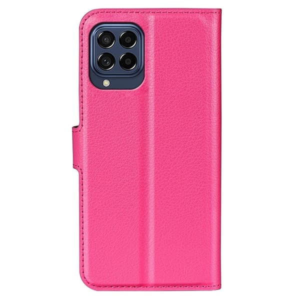 Classic Samsung Galaxy M33 5G flip etui - Rose Pink