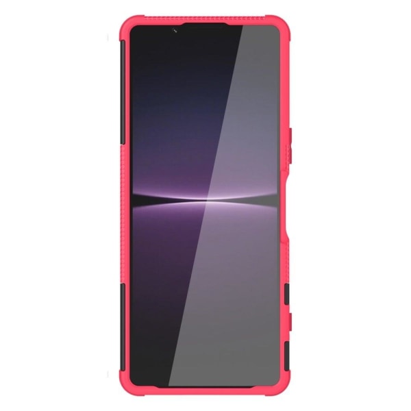 Kickstand cover with magnetic sheet for Sony Xperia 1 IV - Rose Pink