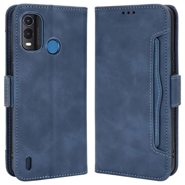 Modernt Nokia G11 Plus fodral med plånbok - Blå Blå