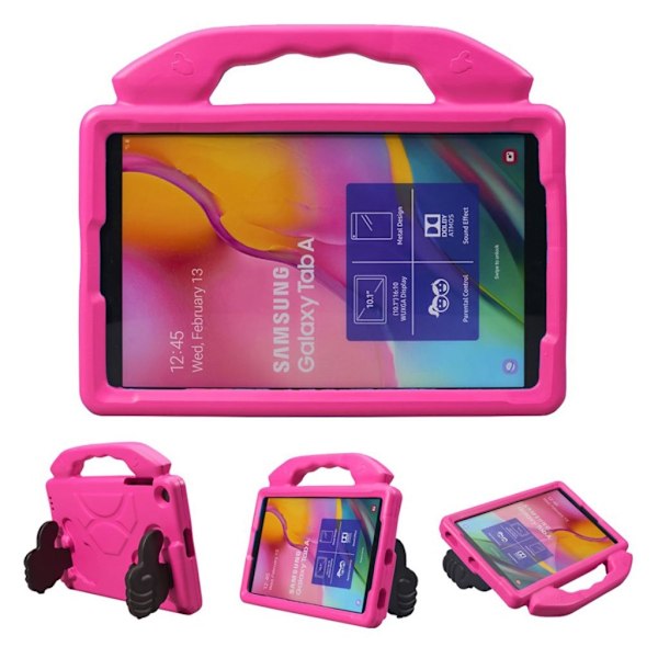 Samsung Galaxy Tab A 10.1 (2019) iskunkestävä EVA-kotelo - Ruusu Pink