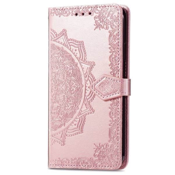Mandala OnePlus Nord 4 nahkakotelo - Ruusukulta Pink