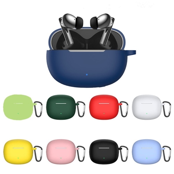 Honor Choice Earbuds X3 silikoneetui med spænde - Sort Black