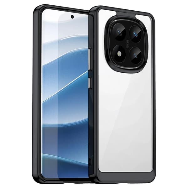 Xiaomi Redmi Note 14 Pro Plus 5G smart telefonskal i akryl - Svart Svart