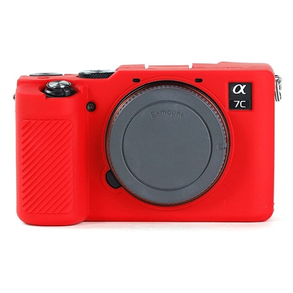 Sony A7C silikondeksel - Rød Red