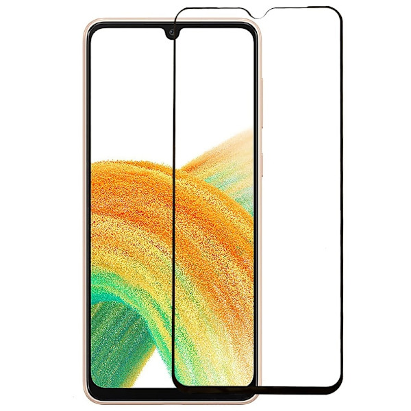 Touch sensitive tempered glass for Samsung Galaxy A34 5G Transparent