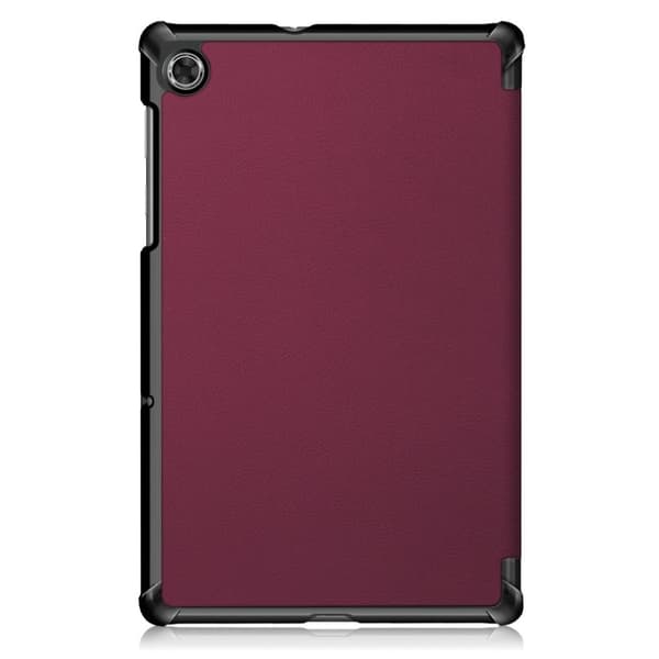 Lenovo Tab M10 HD Gen 2 Trippelt Lær Flippetui - Magenta Red