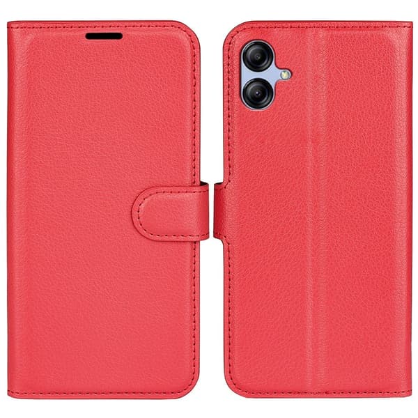 Classic Samsung Galaxy A04e Flip Fodral - Röd Röd
