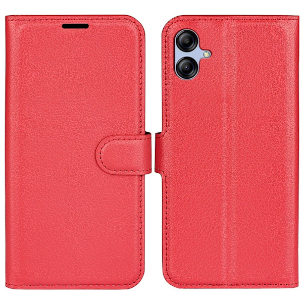 Classic Samsung Galaxy A04e Läppäkotelo - Punainen Red