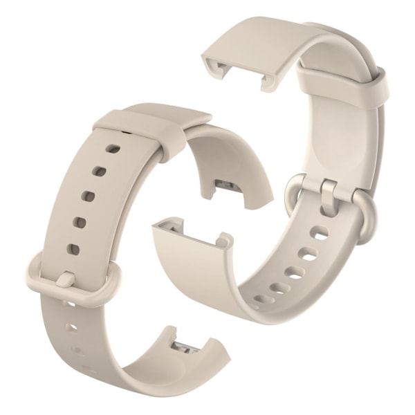 Xiaomi Mi Watch Lite / Redmi Watch holdbar silikoneurrem - Grå Silver grey