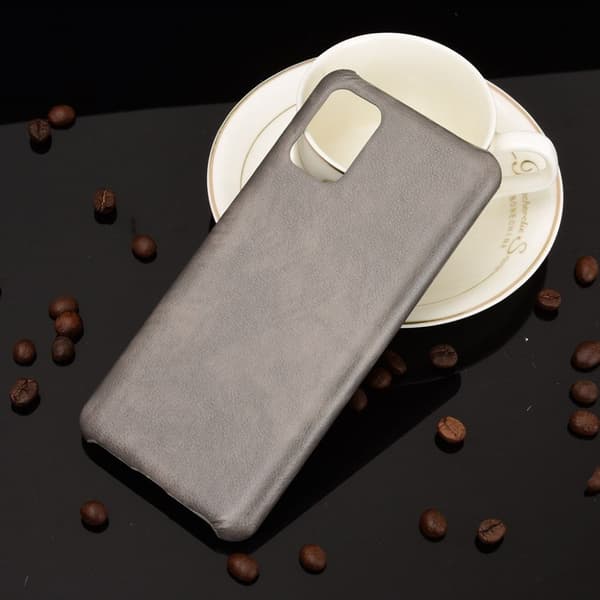 Croco Samsung Galaxy M31s kotelot - Harmaa Silver grey