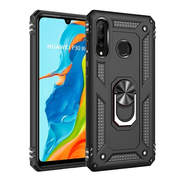 Bofink Combat Huawei P30 Lite kuoret - Musta Black