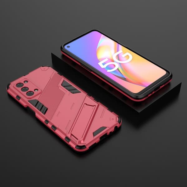 Støtsikkert hybriddeksel for OnePlus Nord N200 5G - Rose Pink