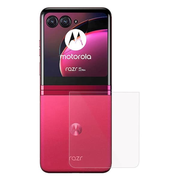 Motorola Razr 40 Ultra skærmbeskyttelse i hydrogel Transparent