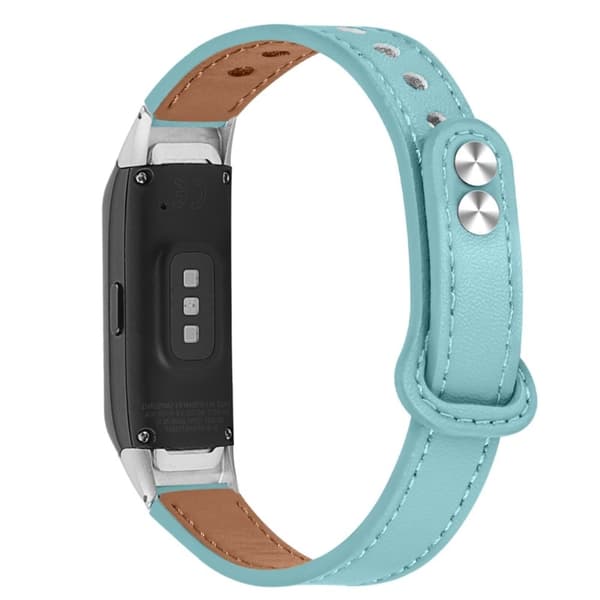 Samsung Galaxy Fit cowhide urrem i ægte læder - Babyblå Blue