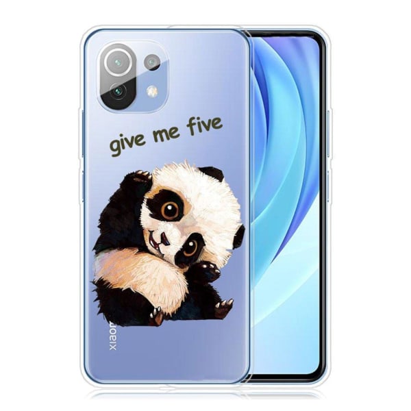 Deco Xiaomi Mi 11 Lite 5G / Xiaomi Mi 11 Lite skal - Panda Svart