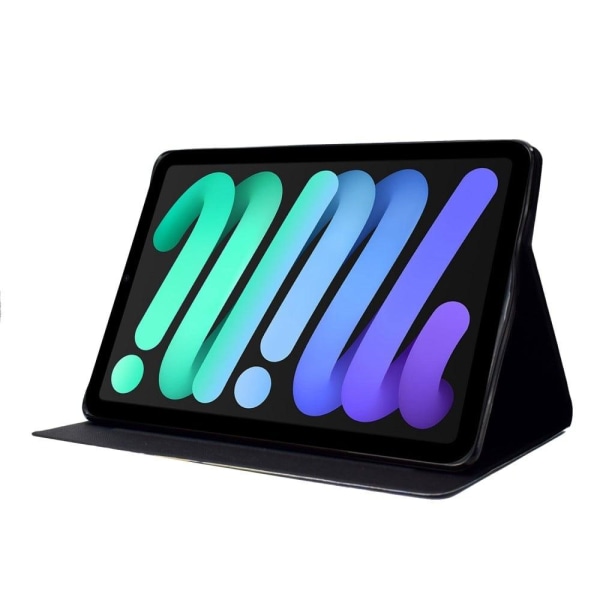 iPad 10.9 (2022) cool pattern leather case - Wind Chimes multifärg