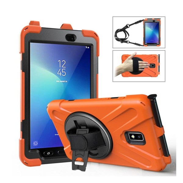 Samsung Galaxy Tab Active 2 X-Shape combo case - Orange Orange