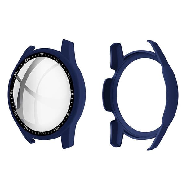 Huawei Watch GT 2 46mm gummerad ram - mörkblå Blå