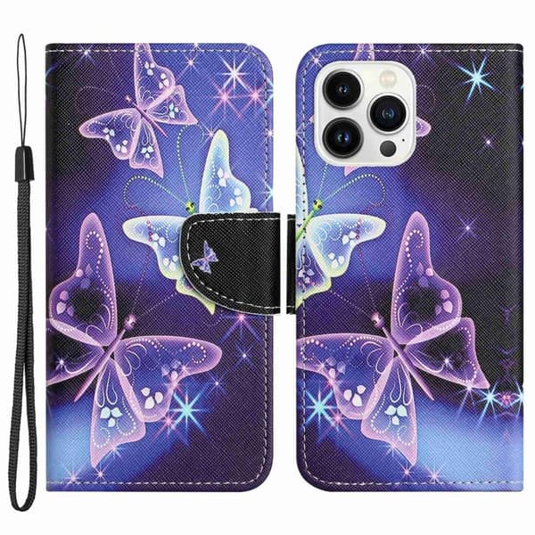Wonderland iPhone 14 Pro Max fodral -Lila Lila