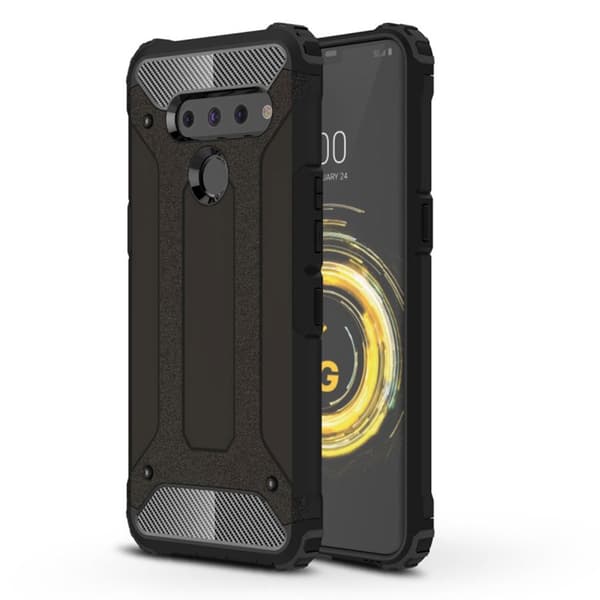 Armour Guard LG V50 ThinQ deksel - Svart Black