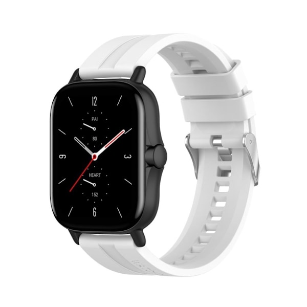 20 mm silikoneurrem til Amazfit GTS-enheder - Hvid White