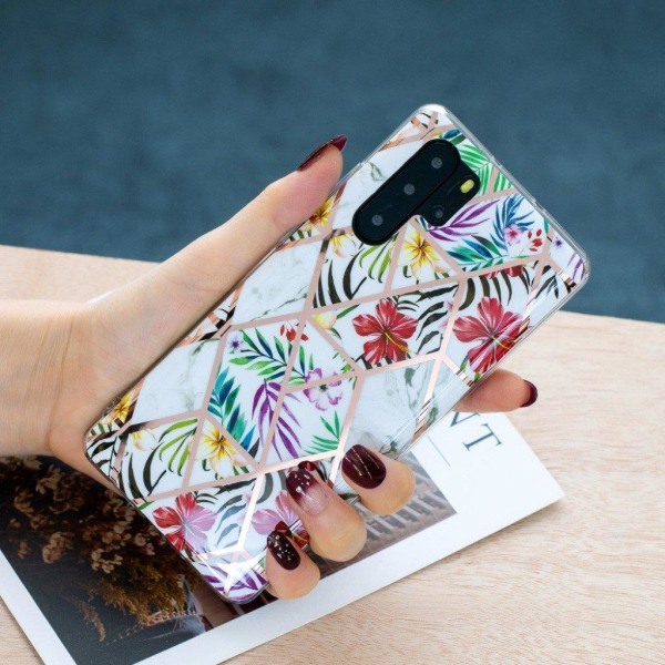 Marble Huawei P30 Pro case - Flowery Vines Multicolor