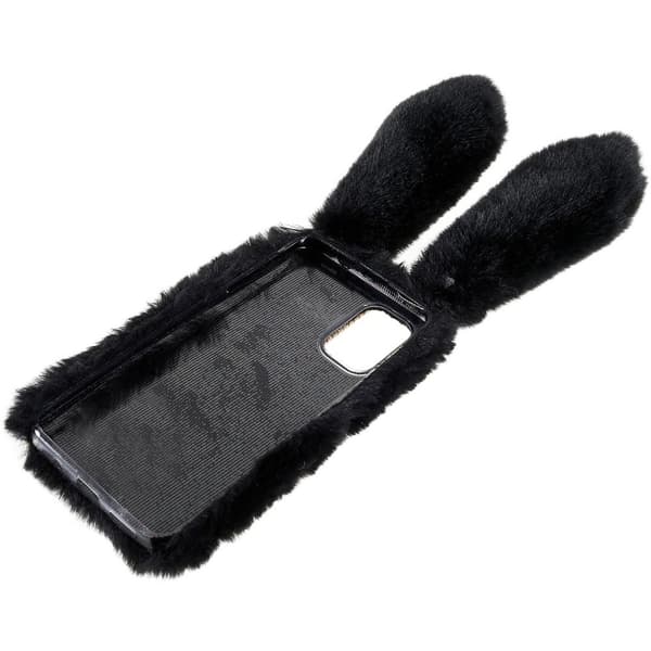 Fluffy Rabbit Nokia G21 deksel - Svart Black