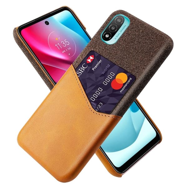 Bofink Motorola Moto E20 Kort Cover - Orange Orange