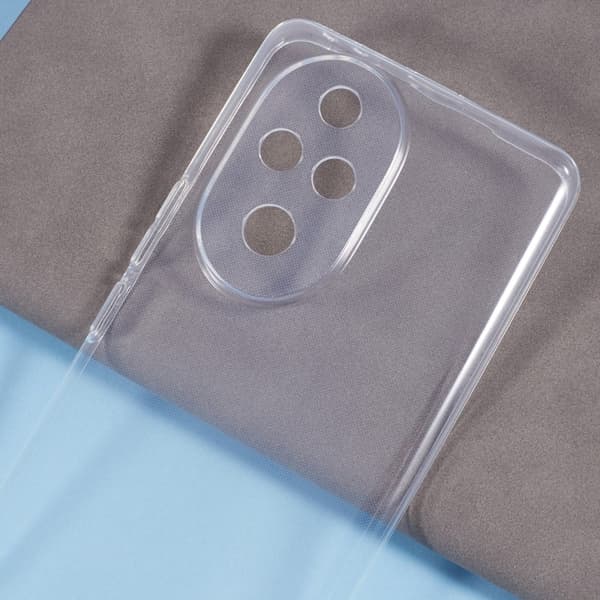 Tunt genomskinligt Honor 200 Pro skal Transparent